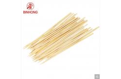 China OEM 10cm BBQ Bamboo Sticks For Meat Impaling Machine supplier