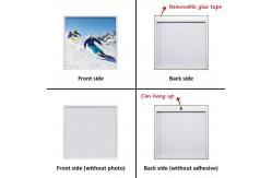 China ODM 8x12'' 8x8'' Peel And Stick Photo Frames White Black For Wall supplier