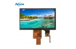 China 7 Inch 800x480 TFT Display Module RGB 40 Pin Capacitive TFT Touch Screen supplier
