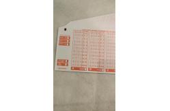 China Paper Lottery Ticket Pape Horse Racing Secure Custom Event Ticket Printing supplier