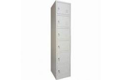 China Slim Modern RAL Metal Storage Cupboard With Locker And Six Doors supplier