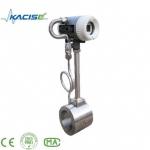 LCD Display Vortex Flow Meter Wear Resistance With 4 - 20mA Output
