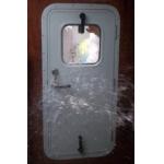 Customized Thickness Marine Doors Single Leaf Aluminium Hollowed Cabin for sale