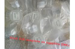 China 4inch Dia100mm GaN Template NPSS FSS AlN Template  AlGaN/GaN HEMT wafers supplier