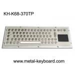 Water proof Rugged Industrial ss keyboard with 70 PC keys layout for sale