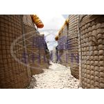 Portable Weld Square Military Barrier 3x3 Inch 7.62x7.62cm for sale