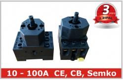 China Emergency Stop Off 10A IP65 Rotary Isolator Switch Safety Disconnect Switch supplier