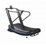 Gym Unpowered Curved Silent Treadmill Machine Crawler Adjustable Resistance for sale