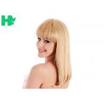 Silky Straight Wave Synthetic Hair Female Wigs No Shedding And No Tangle for sale
