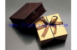 China paper box with magnet and ribbon supplier