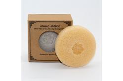 China Activated Natural Face Cleansing Sponge Private Label Organic Konjac Fiber Sponge supplier