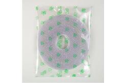 China Single Sided Adhesive Hook And Loop Tape Polyester / Nylon Material supplier
