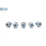 Hexagon Head Cross Recessed Bolt Zinc Coating With Indentation