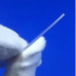 Clear Transparent Circular Fused Quartz Glass Plate For Optics Manufacturing