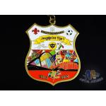 Fashionable Design Enamel Medals 3d Medals 12 Colors And Gold Plating for sale