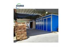 China Precise Control and Monitoring with 40m Steam Heating Wood Drying Kiln supplier