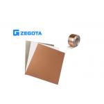 High Performance Copper Clad Aluminum Plate Good Surface Roughness