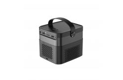 China Android Portable 4K LED DLP Smart Projector Large Capacity Battery supplier