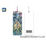Deep Effect 3D Lenticular Bookmark Animal Frog Image Printing Free Sample for sale