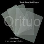 Clear Cpp Playing Large Card Sleeves 82x124mm For Board Game SGS