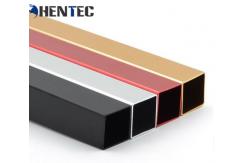 China Square Shape Stock Aluminum Extrusions CNC Deep Processing Customized supplier