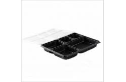 China Disposable Thickened Plastic Takeaway Bento Box Container supplier