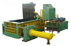 China Electrical Horizontal Hydraulic Scrap Baling Press supplier