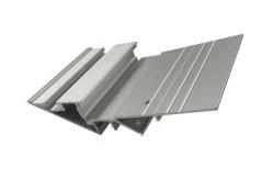 China Custom CNC Machined Aluminum Profiles , Deep Processing LED Lighting Aluminum Profiles supplier