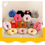 U Shaped Plush Toy Pillow Various Color Soft Fabric Material 33 * 30CM for sale
