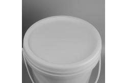 China 20L Round Plastic Pails with Snap On Lids supplier