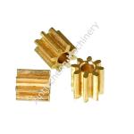 Motor Bronze Spur High Precision Gears OEM Customized Golden Brass Spur Gear for sale