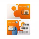AT&T SIM Card Compatible With Prepaid GoPhone Postpaid AT&T Cellular Service Universal Triple Cut 3 In 1 for sale