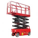 Self Propelled Electric Scissor Lift 6m 8m 12m  Elevated Work Platform 230kg Automatic Pothole Protection for sale