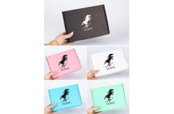 China Custom Logo Matt Lamination White Craft Paper Folding Packaging Box supplier