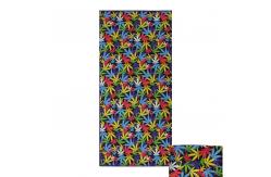 China Microfiber Suede Waffle Weave Drying Towel Mens Towel Poncho Custom Design Print supplier