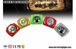 China GLC-6A cree led headlamp rechargeable , waterproof LED helmet headlamp supplier
