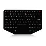 Military IP65 Ruggedized Industrial Keyboard With Touchpad ABS Material for sale