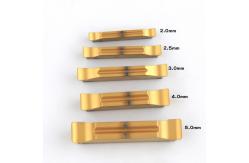 China CNC Tools Alloy Grooving Blades CNC Lathe Cutting Blades Stable CNC Insert supplier