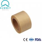 2.5cmX5m Tan Silk Surgical Adhesive Plaster With Plastic Spool for sale