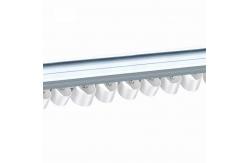 China Alexa Wave Fold Curtain Track Overload Ceiling Mounted Ripplefold Track supplier