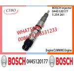 BOSCH 0445120177 5254261 Neutral Fuel Injector Assembly 0445120177 5254261 For CUMMINS for sale