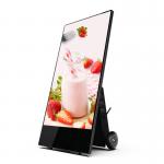 Outdoor 43 Inch Multi Touch Screen Kiosk 1500cd/M2 Freestanding Digital Display for sale