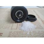 Perfech Shape Glass Salt and Pepper Grinders with Customized Label for sale