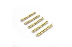 China ODM OEM SMT Copper Brass Splice Clip For Connection Carrier Tape supplier