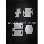Customizable Heat Exchanger Aluminum Fins Machine For Producing Oil Cooler Fins for sale