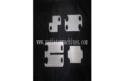 China Customizable Heat Exchanger Aluminum Fins Machine For Producing Oil Cooler Fins supplier