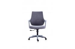 China Modern MID Back PC High Back Executive Swivel Chair With Armrest supplier