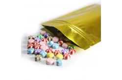 China Glossy Surface CMYK Plastic Packaging Pouches With Semi Aluminum Material   supplier