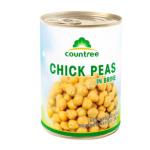 Instant Food Fresh Chick Peas Cookies Tin Container 4 Color Printing for sale