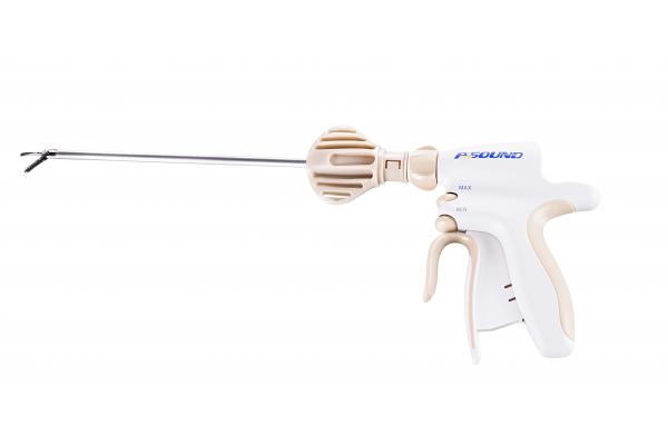 Disposable Titanium Alloy Curved Tip Ultrasonic Scalpel For Hemostatic Cutting